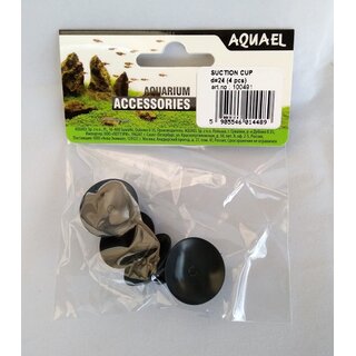 Aquael Saugnapf Durchmesser 24 mm fr Innenfilter 4er Pack