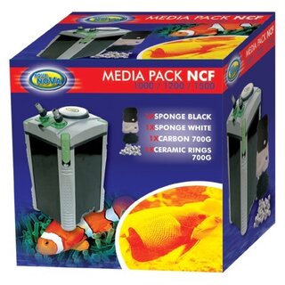 Aqua Nova Filtermedien Pack fr NCF 1000 / 1200 / 1500 Auenfilter