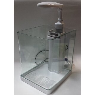 Nano-Komplett LED-Aquarium - 14 Liter wei