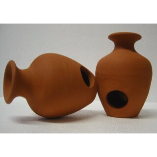 Vase mit 2 Eingngen in terra