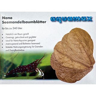 aquamax Nano - Seemandelbaumbltter (aquamax Terminalia Catappa Leaves)